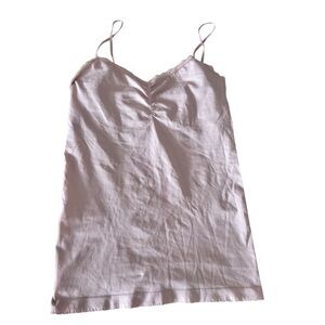 Victoria's Secret  Lace Trim Cropped Camisole